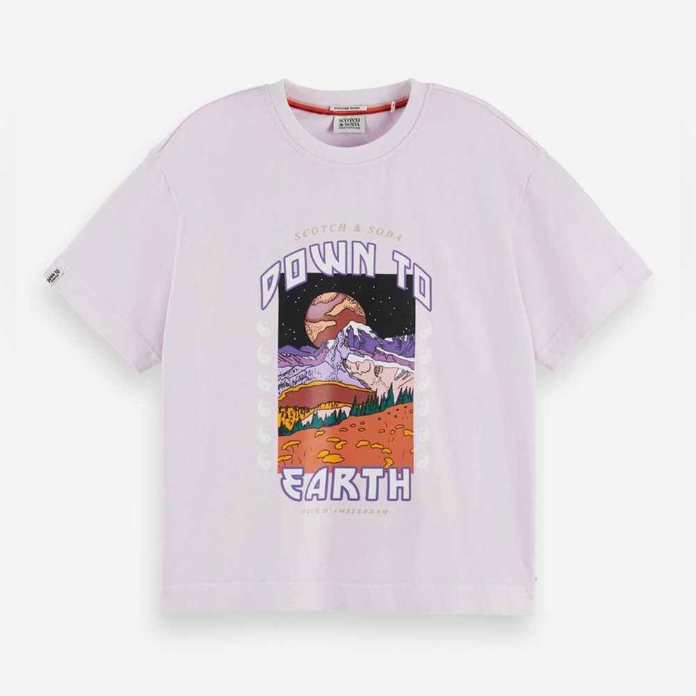 Scotch & Soda Down To Earth T-Shirt, SZ Small